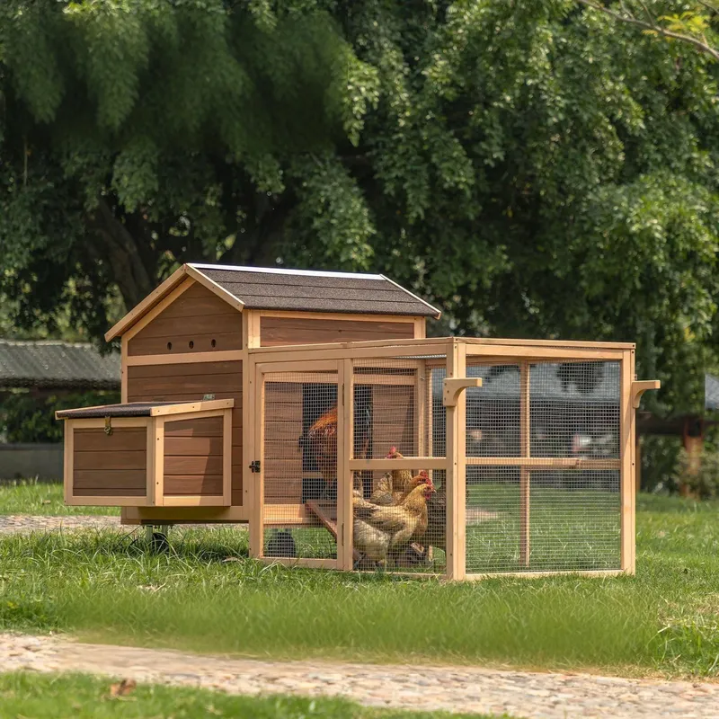 Grand poulailler en bois durab - Sustainable Living Walla Walla avis et prix